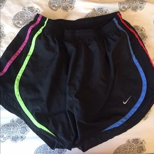 Multicolor Nike Track/ Running Shorts Size Medium