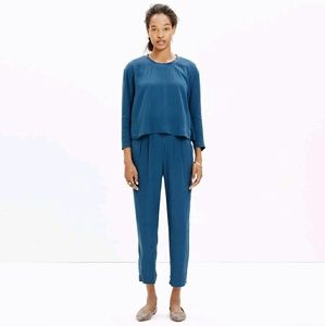 Madewell Clermont Overlay Jumpsuit  - Size Med
