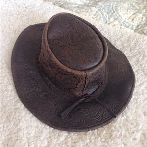 Free People Leather Hat