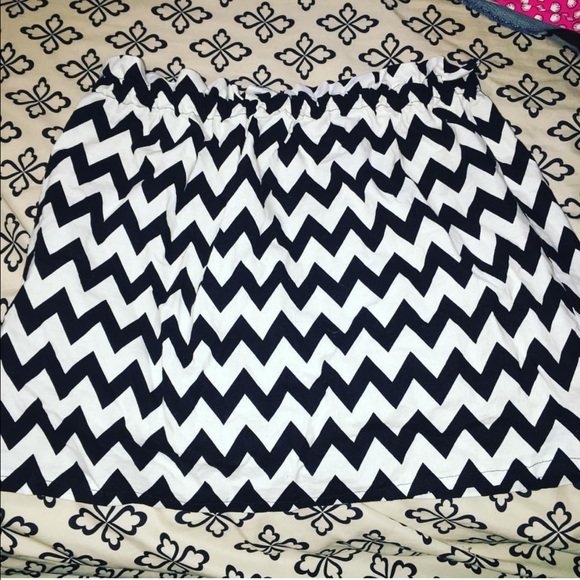 Chevron handmade skirt