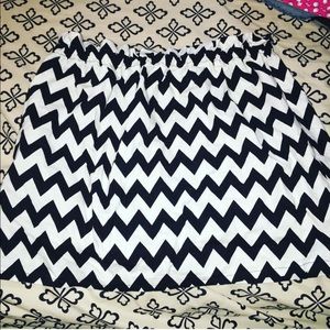 Chevron handmade skirt