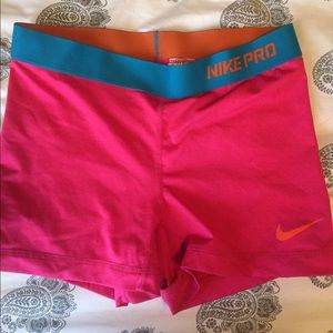 Nike Pro Spandex Shorts Size Small