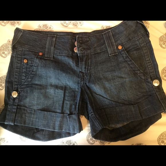 True Religion Jean Shorts Size 28