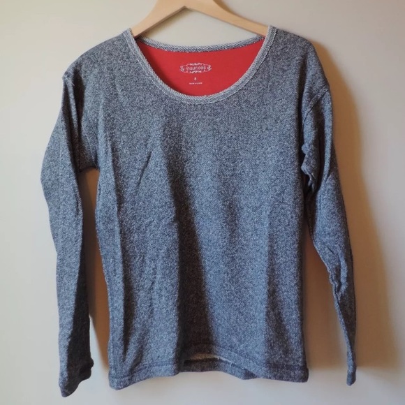 Maurice's gray triblend comfy crewneck sweatshirt