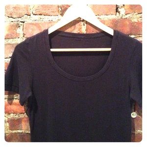 Perfect plain black T - lululemon