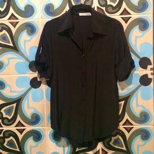 Silk Button Down by Geren Ford. Size M.