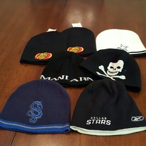 ASSORTED varieties of Beanies