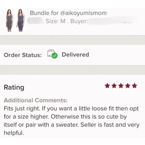 👉LAST ONE👈Asymmetric Side Pleated Dress - Picture 4 of 4