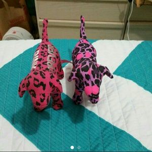 Pink Victoria's Secret Dogs
