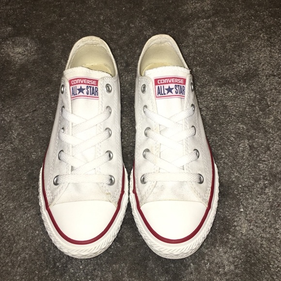 White Converse LIKE NEW👌🏼