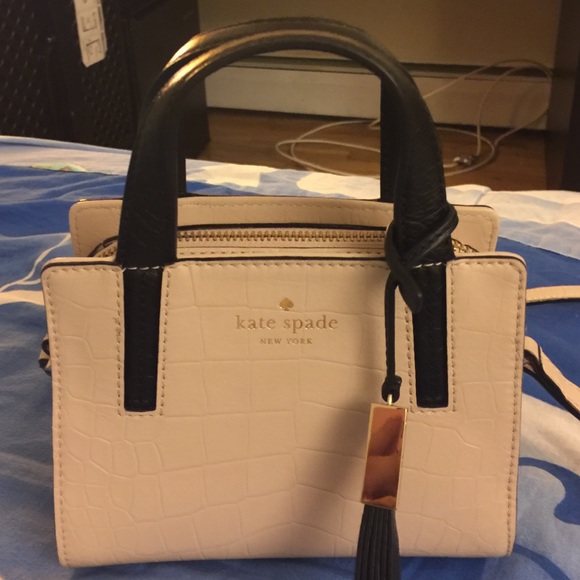 Kate spade nude and black bag