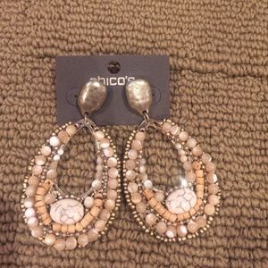 Beaded Chandelier Earrings