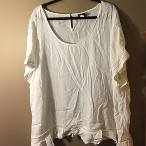 Never Worn Torrid Top - White - Size 5