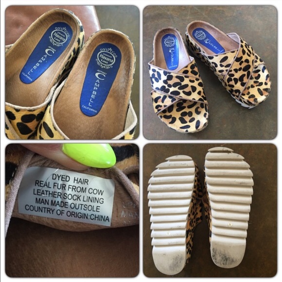 Jeffrey Campbell leopard platform sandals Menorca - Picture 3 of 4