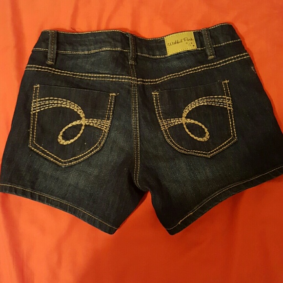 Wishful Park Dark Jean shorts