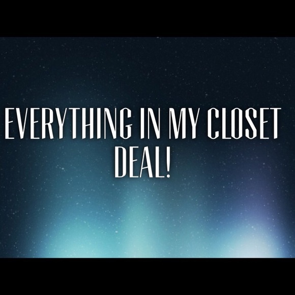 Everything I have listed that's not already sold