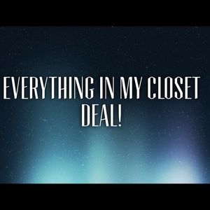 Everything I have listed that's not already sold