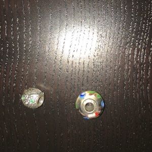 Set of 2 authentic Pandora charms