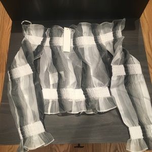 JH zane ruffles blouse