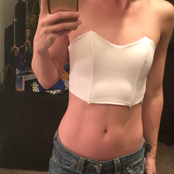 Corset crop top - size XS - brand new never worn