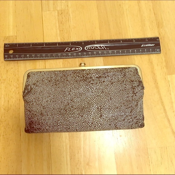 Vintage HOBO THE ORIGINAL Leather Clutch!!