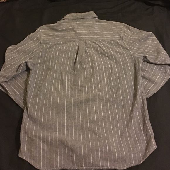 Vans Gray Collared Flannel - Picture 2 of 4