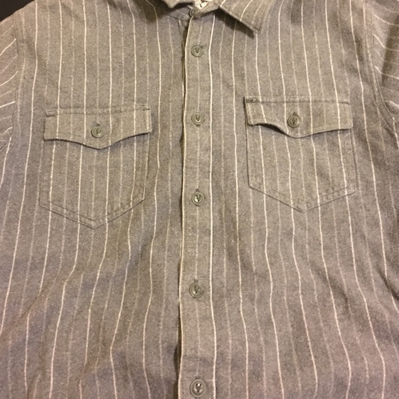 Vans Gray Collared Flannel - Picture 3 of 4