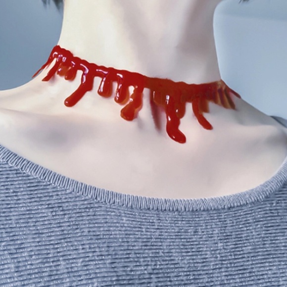 Only 1 Left! Halloween Blood Choker - Picture 2 of 4