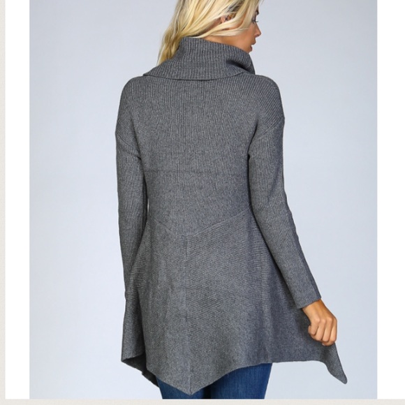 💥LAST One! Medium Cowl Neck Flare Sweater - Picture 2 of 3