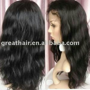 100%
BRAZILIAN HUMAN HAIR FULL LACE  WIG