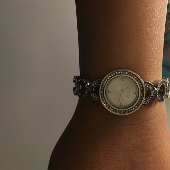 Silver Coach Watch