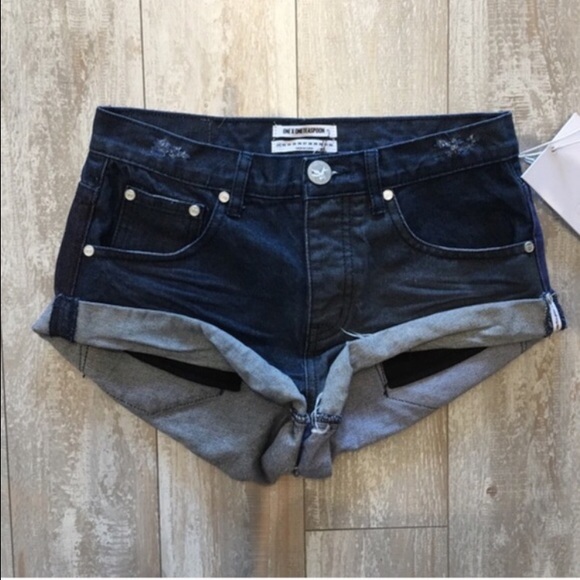 One Teaspoon Sea Wolf Bandits Shorts 22