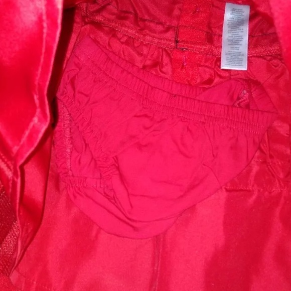 NWT Carter's Red Black Bow Formal Dress - Picture 4 of 4