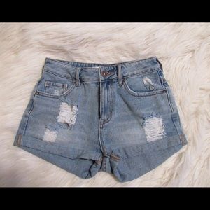 Bullhead Denim High Rise Shorts!