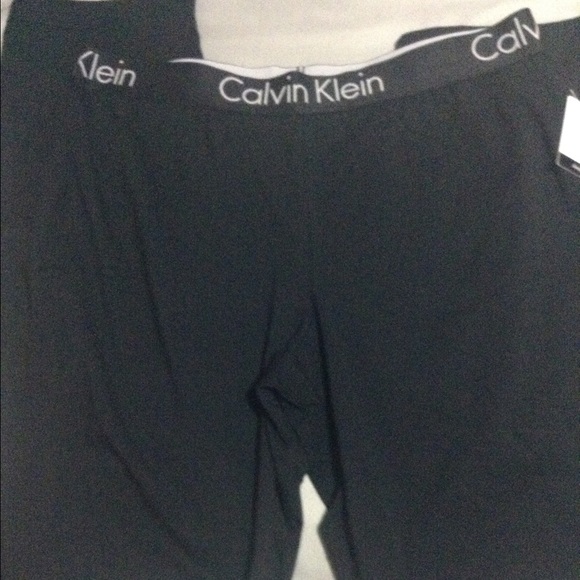 Calvin Klein black sleep pants! NWT! Size medium!