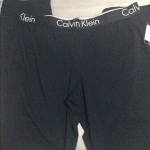 Calvin Klein black sleep pants! NWT! Size medium!