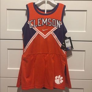 Clemson Tigers cheerleading outfit