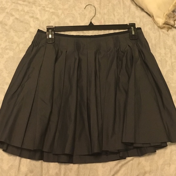 A|X grey pleated skirt