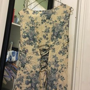 Floral print summer dress