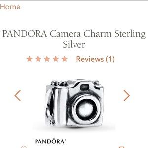Pandora camera charm