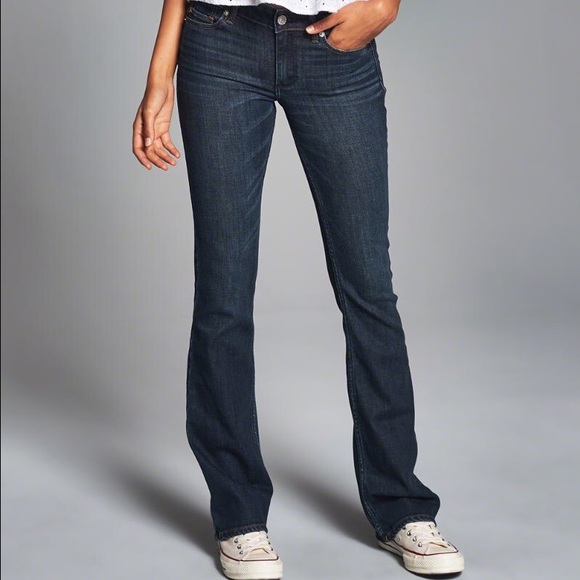 ABERCROMBIE AND FITCH boot leg jeans-almost new
