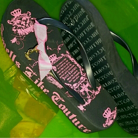 ‼️FINAL PRICE‼️JUICY COUTURE FLIP FLOPS