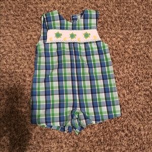 Smocked Turtle Jon Jon