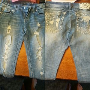 Miss Me Signature Skinny Crop