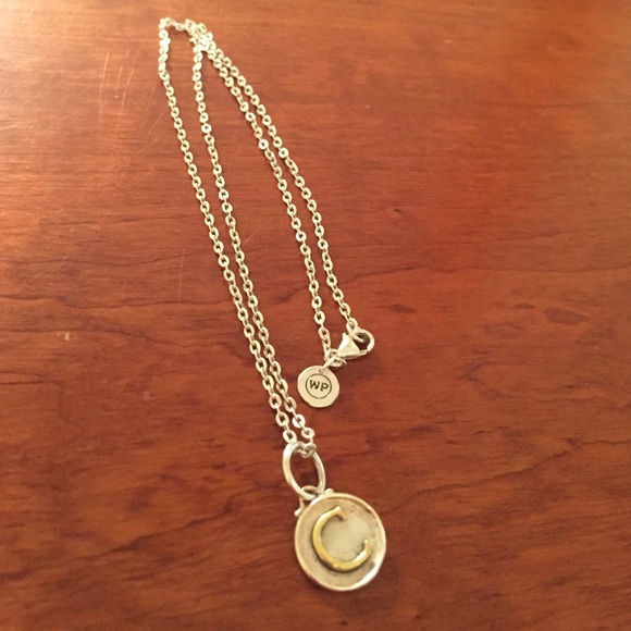 Waxing poetic necklace with charm