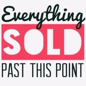 Sold items ahead 💜