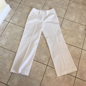 White trouser pants