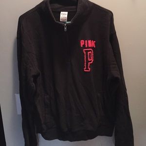 Victoria Secret half zip sweat shirt