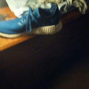 Blue adidas nmd sz 12