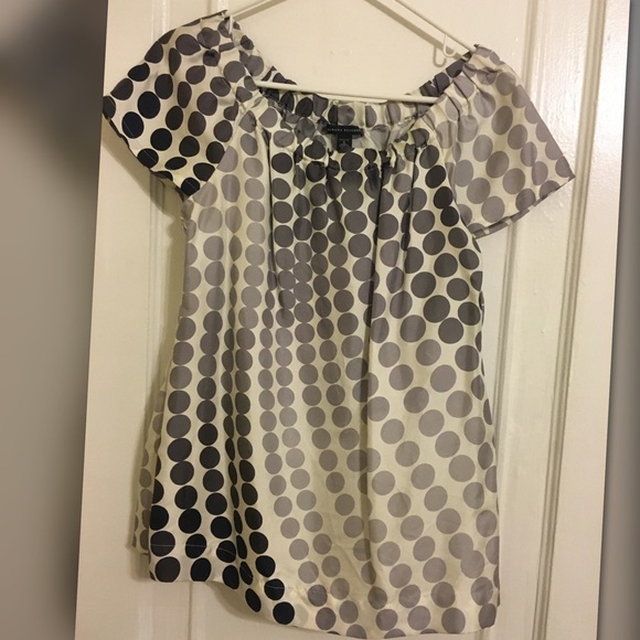 Silky Dotted BR top